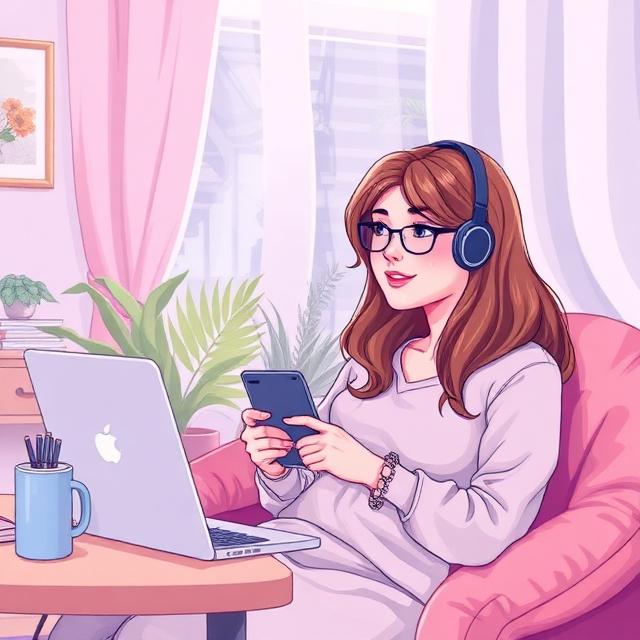 Remote Work Illustration